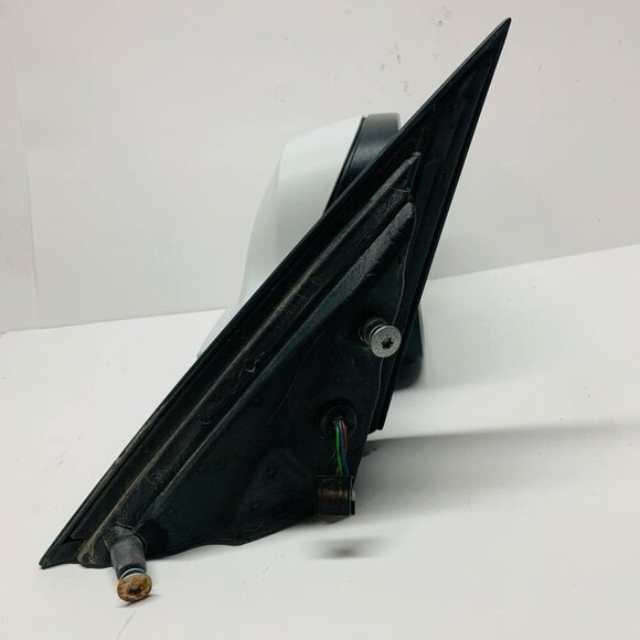 2010 10 BMW X3 E83 LEFT PASSENGER RH SIDE DOOR VIEW MIRROR OEM ( 1 PLUGS ) WHITE - Picture 4 of 6